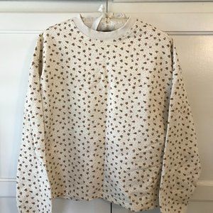 The Good Alma Floral Primrose Pullover